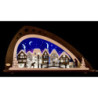Candle Arch -"Winter in the Old Town" - 66x33,8 cm / 26x13.3 inch
