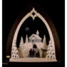 Light Triangle - "Mountain Chapel" - 52x53,5x9 cm / 20x21x3.5 inch