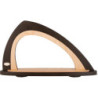 Leerbogen asymmetrisch braun/natur - 52x29,7 cm