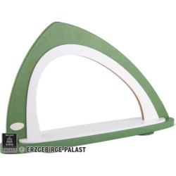 Leerbogen asymmetrisch grün/weiß - 52x29,7 cm