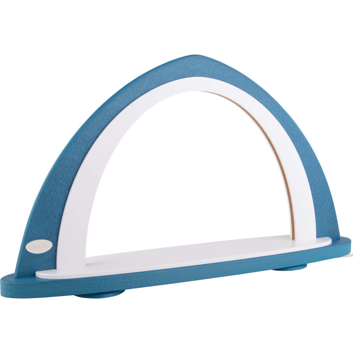 Leerbogen blau/weiß - 52x29,7 cm