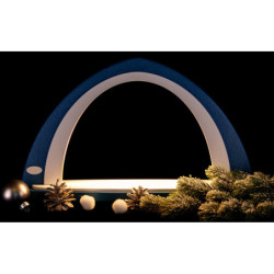 Leerbogen blau/weiß - 52x29,7 cm