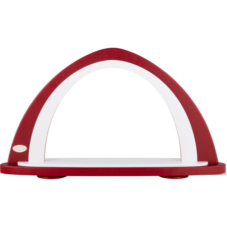 Leerbogen bordeaux/weiß - 52x29,7 cm