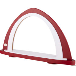 Leerbogen bordeaux/weiß - 52x29,7 cm