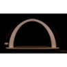 Light Arch without Figurines - Grey/White - 52x29,7 cm / 20.5x11.7 inch