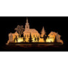 Handicraft Set - Tea Light Holder - Magic of Christmas - 57x25,5 cm / 22.4x10 inch