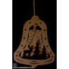 Window Picture Bell "Forest" - 22,5x28,5x5 cm / 8.6x11.2x2 inch