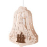 Window Picture Bell "Carolers" - 22,5x28,5x5 cm / 8.6x11.2x2 inch