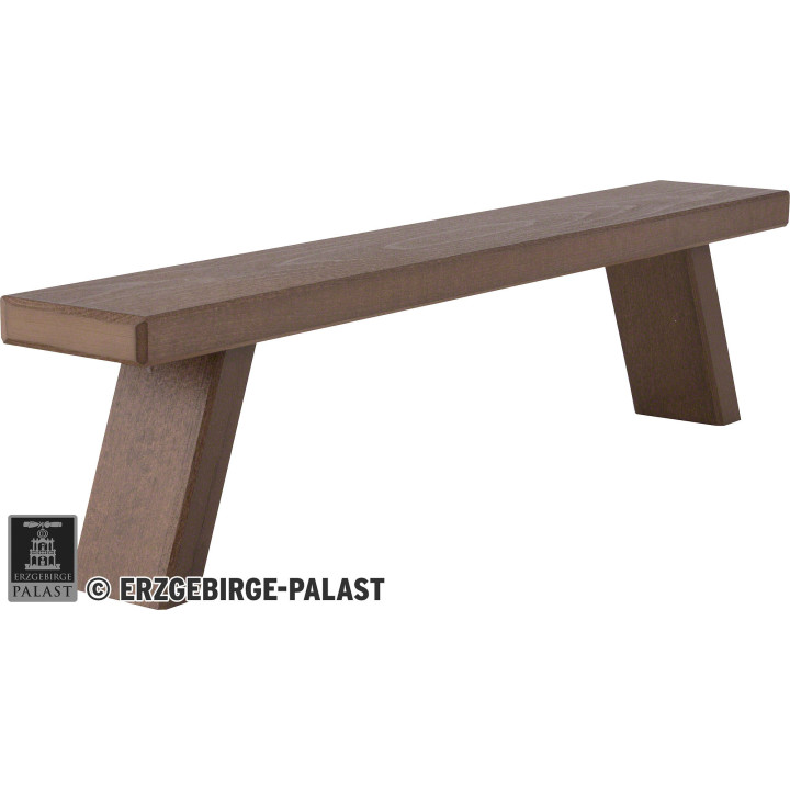 Schwibbogenbank braun - 45x11x7,5 cm