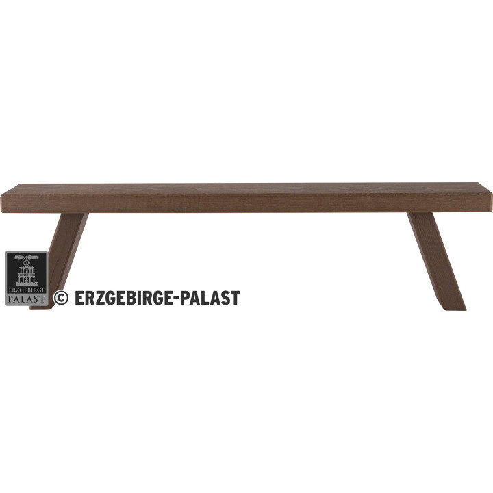 Schwibbogenbank braun - 45x11x7,5 cm