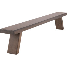 Schwibbogenbank braun - 60x11x7,5 cm