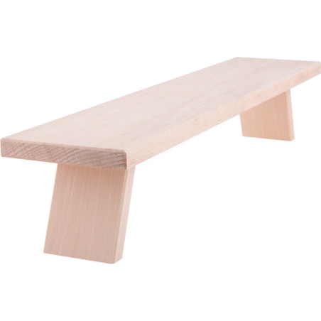 Schwibbogenbank breit - 60x11x13 cm
