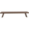 Schwibbogenbank breit braun - 60x11x13 cm