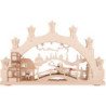 Candle Arch -  "Winter Child Ore Mountains" - 52x32x6 cm / 20.5x12.6x2.4 inch