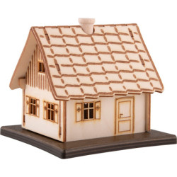 Smoker - Hut - 11,3x10x11,3 cm / 4.4x4x4.4 inch