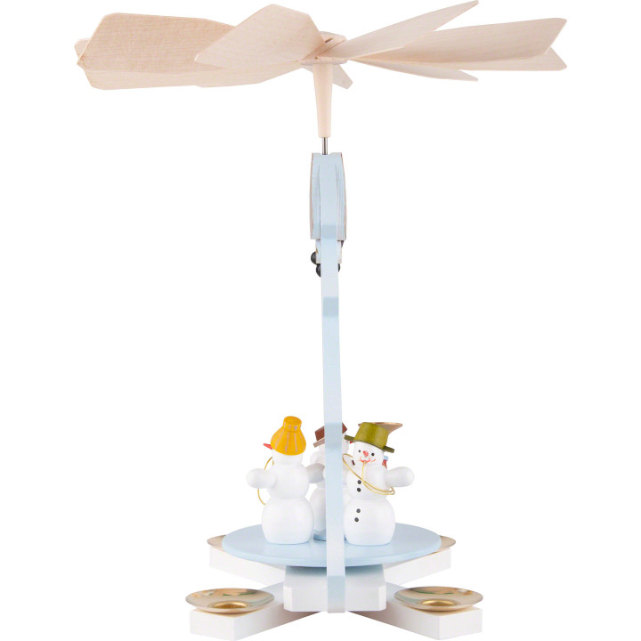 1-Tier Pyramid - Snowman Orchestra - 28 cm / 11 inch