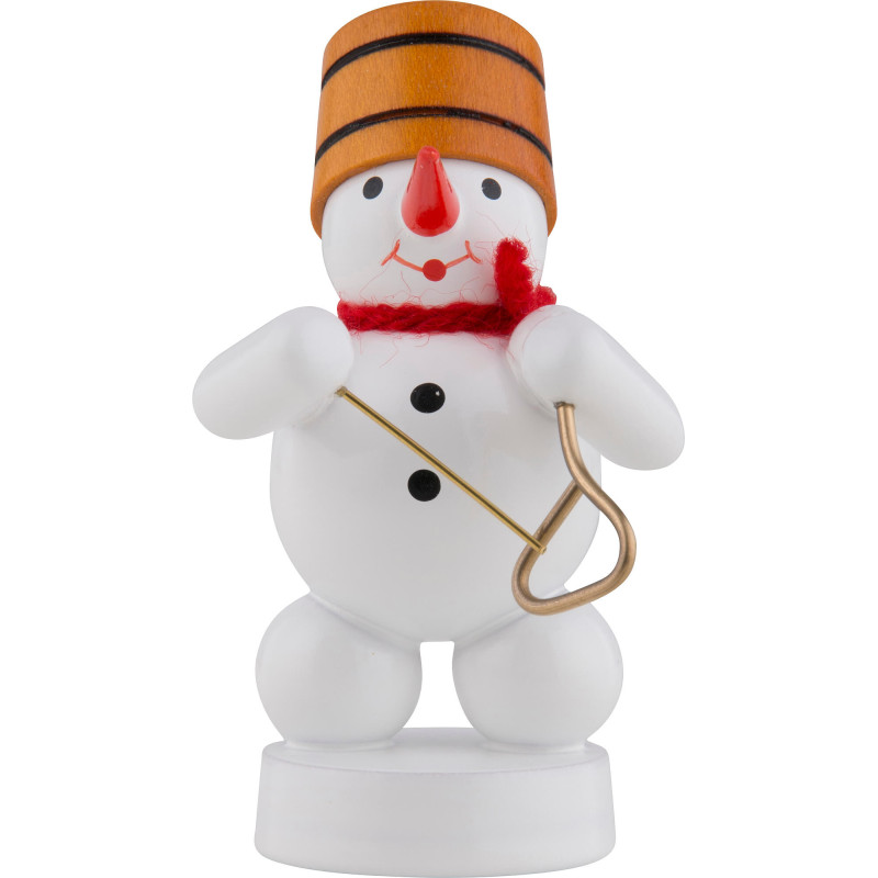Snowman Musician with Triangle - 8 cm / 3 inch
