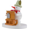 Snowman Organ Grinder - 8 cm / 3 inch