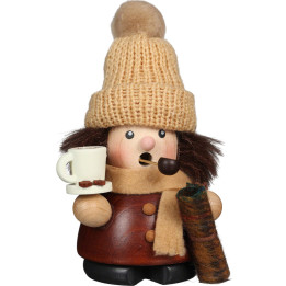 Smoker - "A day in winter" - 12 cm / 4.7 inch