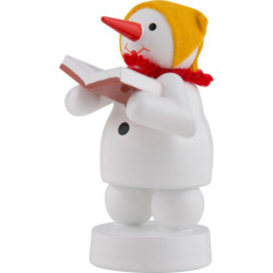 Schneemann Musikant Sängerin - 8 cm