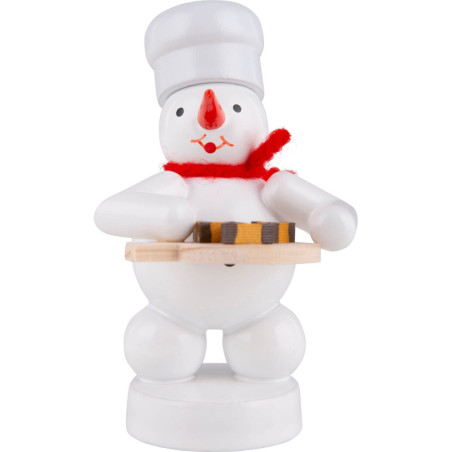 Snowman Baker with Nut Wedges - 8 cm / 3.1 inch
