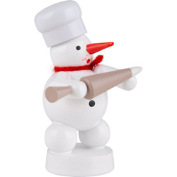 Snowman Baker with Decorating Bag - 8 cm / 3.1 inch