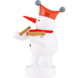 Schneemann mit Klanghölzern - 8 cm