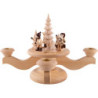 Advent Candle Holder - Winter Sports - 23 cm / 9.1 inch