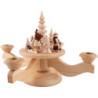 Advent Candle Holder - Winter Sports - 23 cm / 9.1 inch