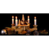 Advent Candle Holder - Forest People - 23 cm / 9.1 inch