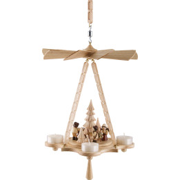 1-Tier Ceiling Pyramid Forest People - 30 cm / 11.8 inch