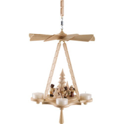 1-Tier Ceiling Pyramid Forest People - 30 cm / 11.8 inch