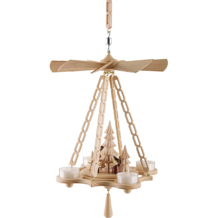 1-Tier Ceiling Pyramid Forest People - 30 cm / 11.8 inch