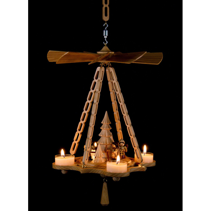 1-Tier Ceiling Pyramid Forest People - 30 cm / 11.8 inch