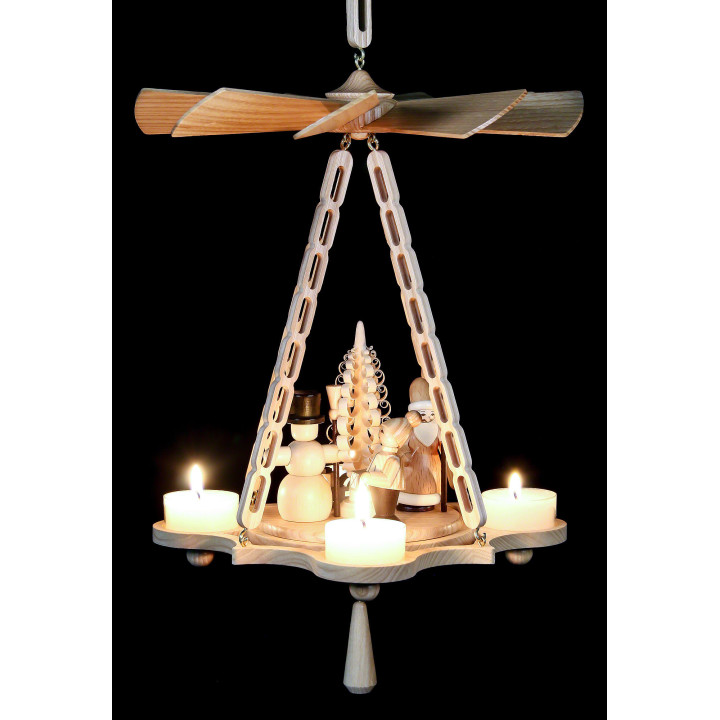1-stöckige Hängepyramide Weihnacht - 30 cm