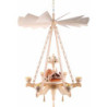 2-Tier Ceiling Pyramid Christmas Market - 55x85 cm / 21.7x33.5 inch