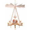 2-Tier Ceiling Pyramid Christmas Market - 55x85 cm / 21.7x33.5 inch