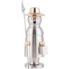 Smoker - "The Watchman" - Stainless Steel - 15 cm / 5.9 inch