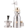Smoker - "The Watchman" - Stainless Steel - 15 cm / 5.9 inch