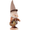 Räuchermännchen Wichtel Pilzsammler - 37,0 cm