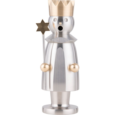 Räuchermännchen Caspar - Edelstahl - 15 cm