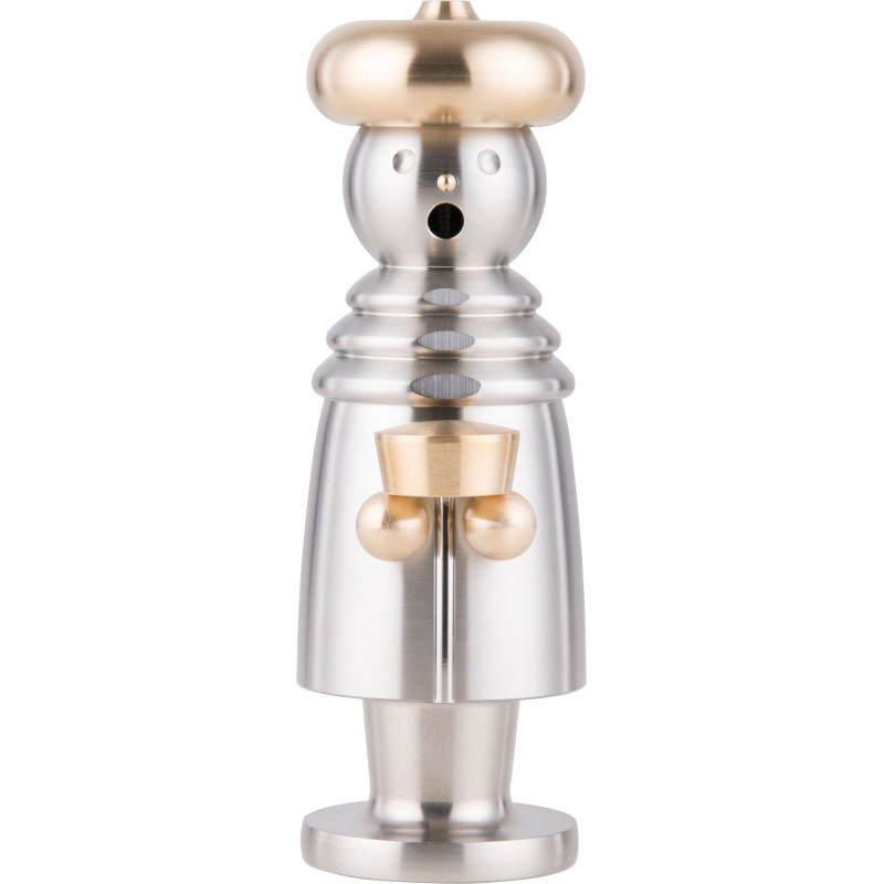 Räuchermännchen Melchior - Edelstahl - 15 cm