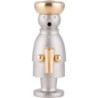 Smoker - Balthasar - Stainless Steel, Glass Bead blasted - 15 cm / 5.9 inch