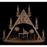 Light Triangle - Nativity Colored - 42x37 cm / 16.5x14.6 inch