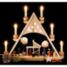 Light Triangle - Nativity Colored - 42x37 cm / 16.5x14.6 inch