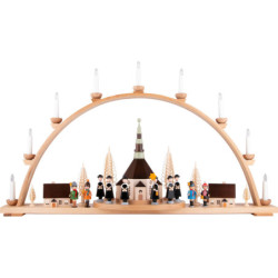 Candle Arch - Seiffen Church  - 98x57 cm / 38.6x22.4 inch