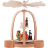 2-stöckige Pyramide Christi Geburt - 24 cm
