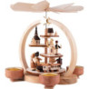 1-Tier Pyramid - Natural Figurines - 24 cm / 9.4 inch