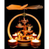 1-Tier Pyramid - Natural Figurines - 24 cm / 9.4 inch