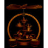 1-Tier Pyramid - Natural Figurines - 24 cm / 9.4 inch